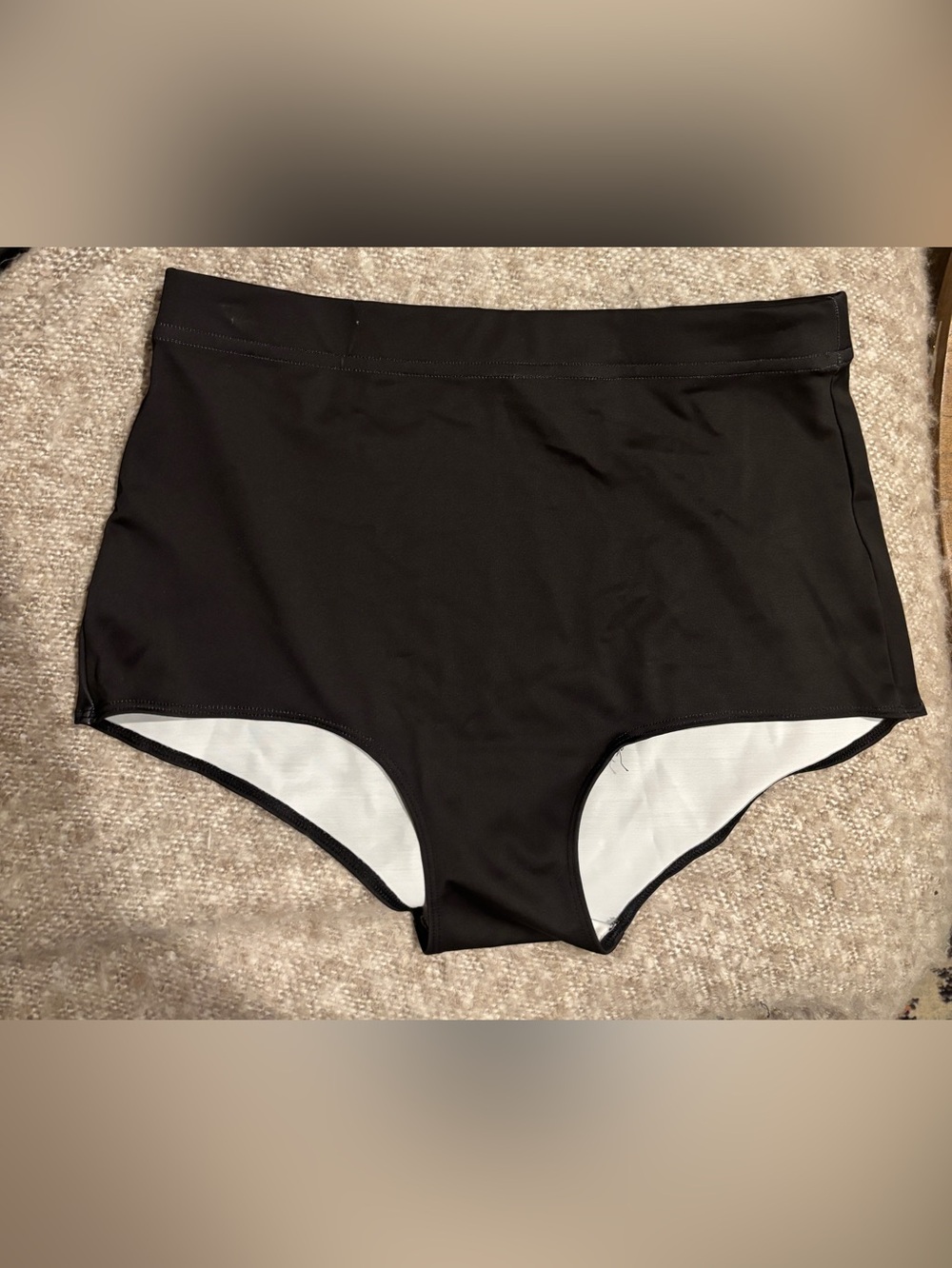 Devil Walking Black Rave Booty Bottoms. Size M